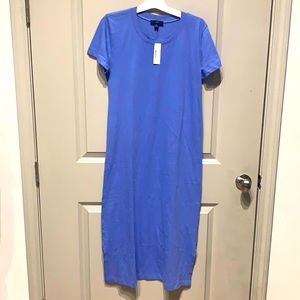 ⭐️ J CREW Periwinkle T Shirt Dress NWT ⭐️